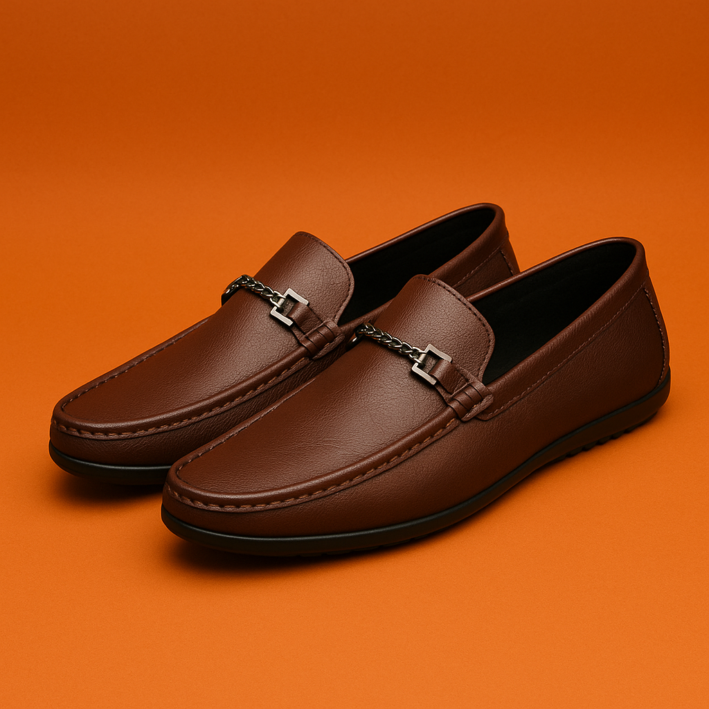 Naked Soles | Erovan | Men's Leather Loafers – Sleek Minimalist Style