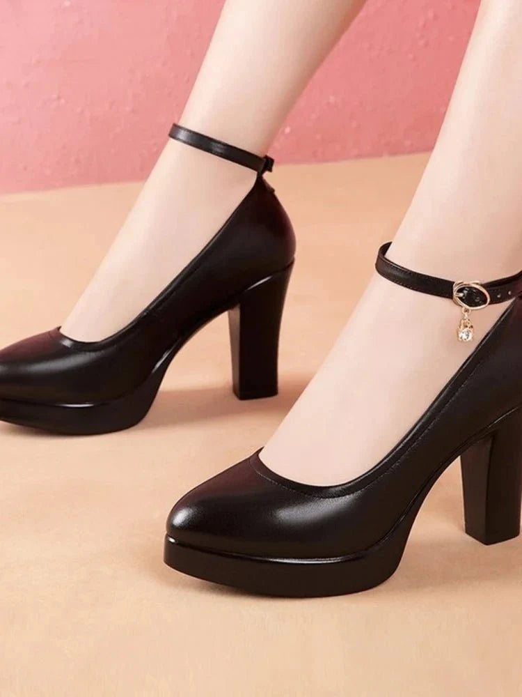 Naked Soles | Corellia | Women's Platform Style Pumps