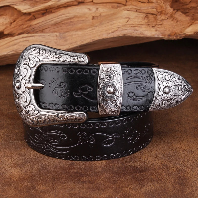 Naked Soles | DoradoCraft | Saddle Leather Belt – Western Heritage Style
