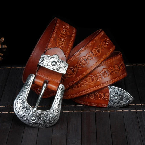 Naked Soles | DoradoCraft | Saddle Leather Belt – Western Heritage Style