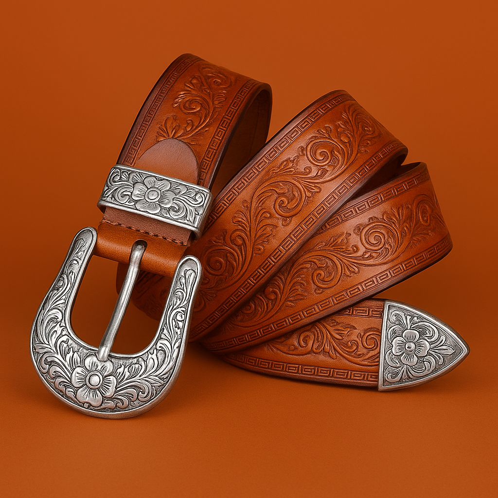 Naked Soles | DoradoCraft | Saddle Leather Belt – Western Heritage Style