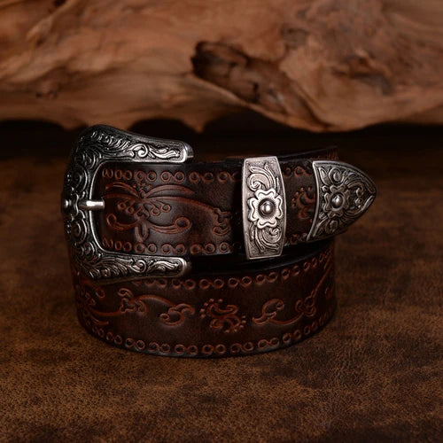 Naked Soles | DoradoCraft | Saddle Leather Belt – Western Heritage Style