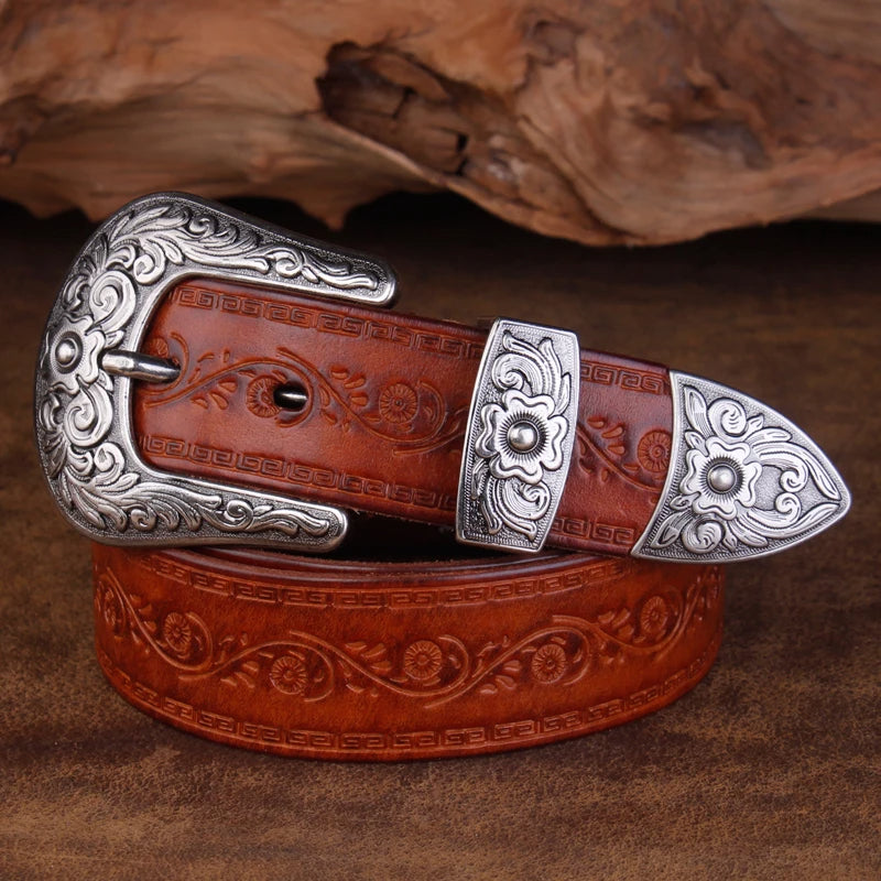 Naked Soles | DoradoCraft | Saddle Leather Belt – Western Heritage Style