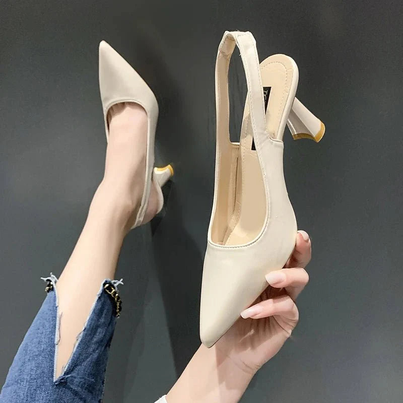 Naked Soles | Elireve | Women's Pointed Toe Pumps