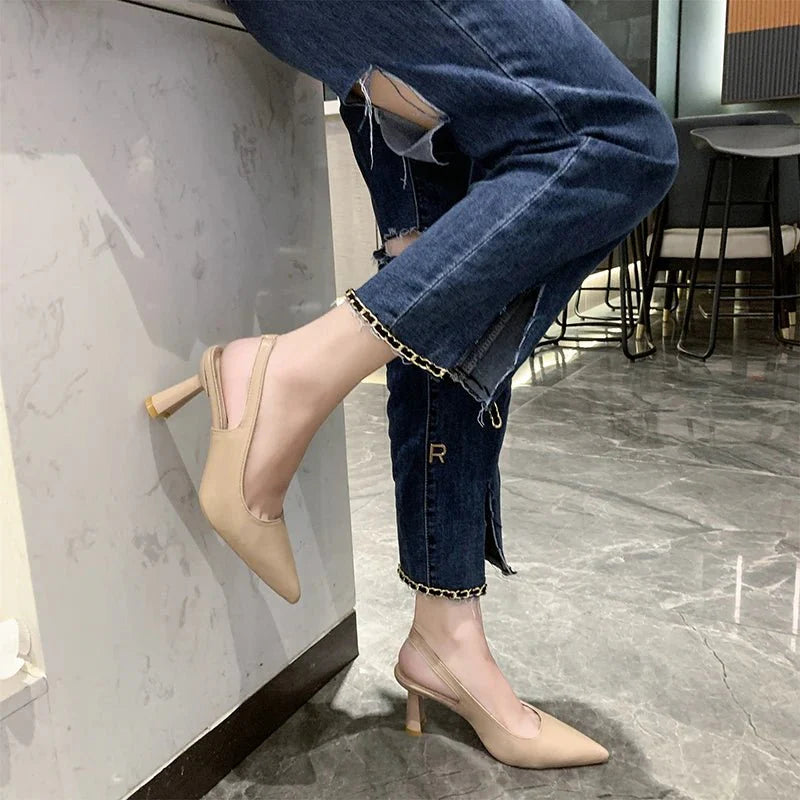 Naked Soles | Elireve | Women's Pointed Toe Pumps