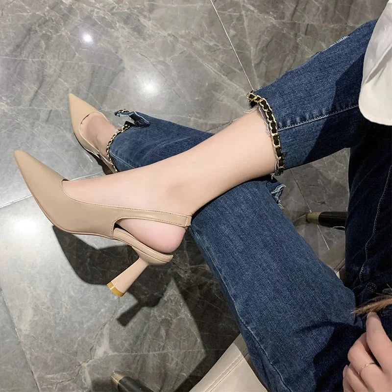 Naked Soles | Elireve | Women's Pointed Toe Pumps