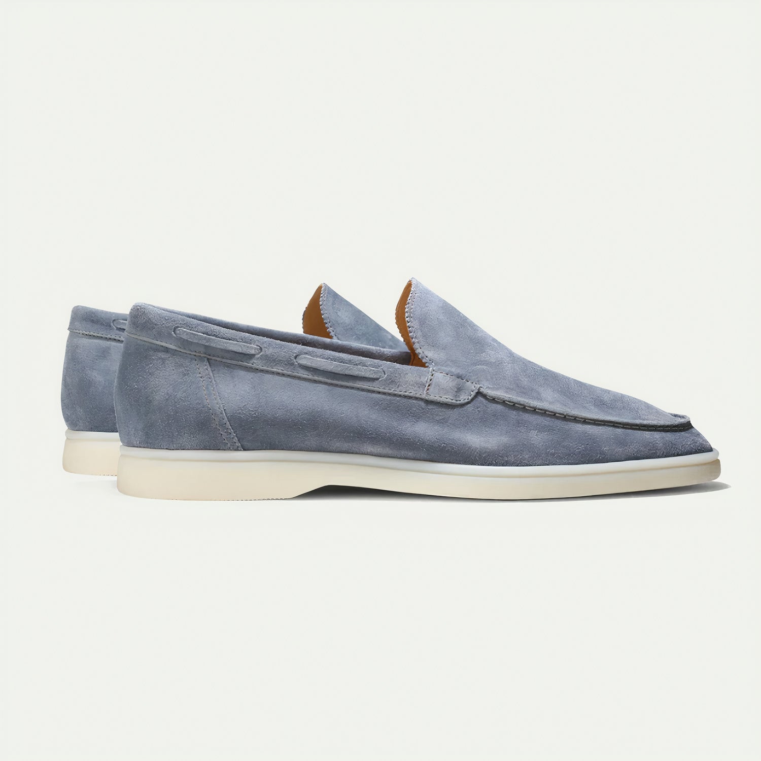 Naked Soles | ElmoSuede | Brown Suede Loafers for Men – Timeless Style