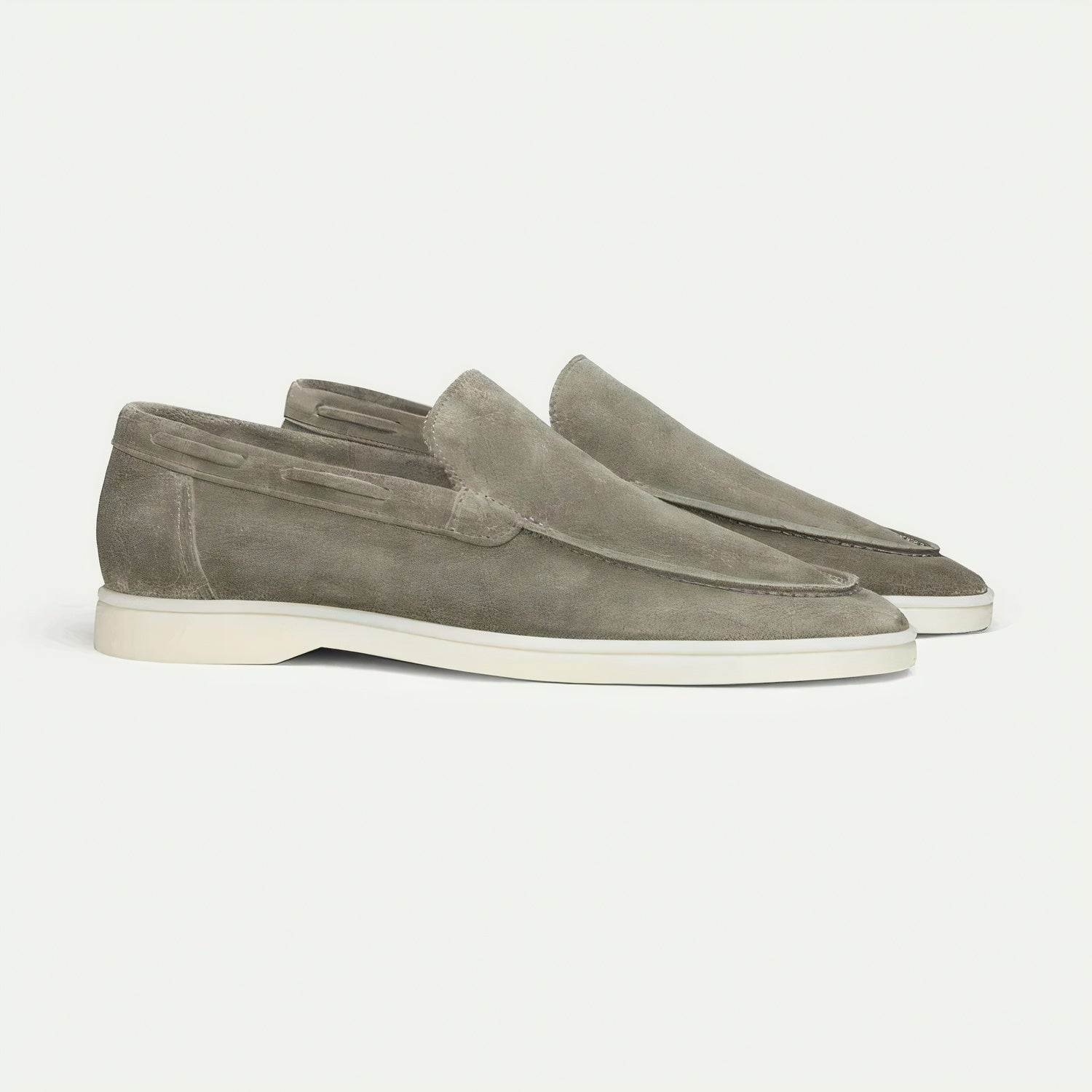 Naked Soles | ElmoSuede | Brown Suede Loafers for Men – Timeless Style