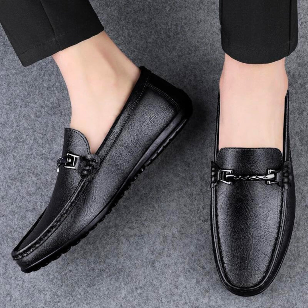 Naked Soles | Erovan | Men's Leather Loafers – Sleek Minimalist Style
