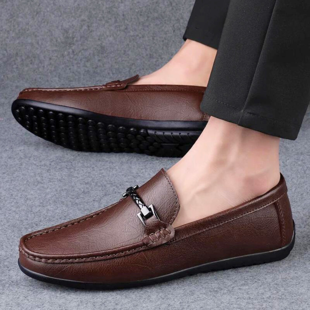 Naked Soles | Erovan | Men's Leather Loafers – Sleek Minimalist Style