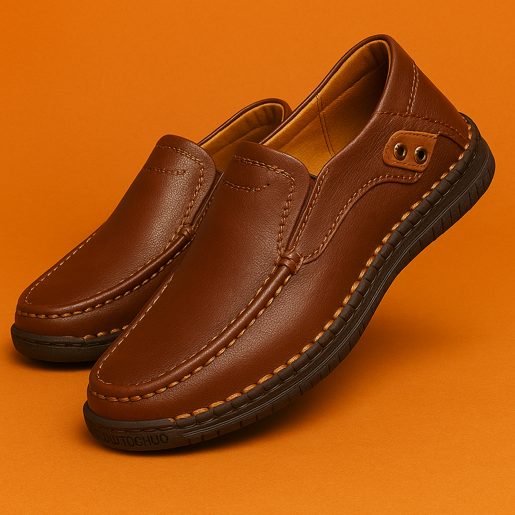 Naked Soles | JarCare | Orthopaedic Leather Shoes for Men – All-Day Support