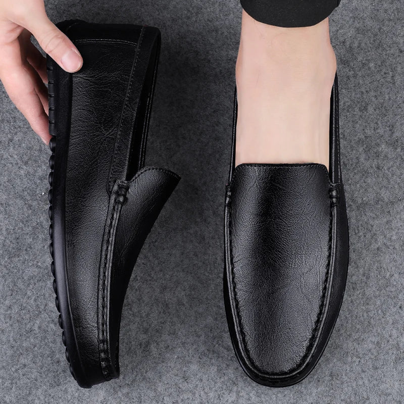 Naked Soles | Kaelric | Men's Leather Loafers – Refined Versatility