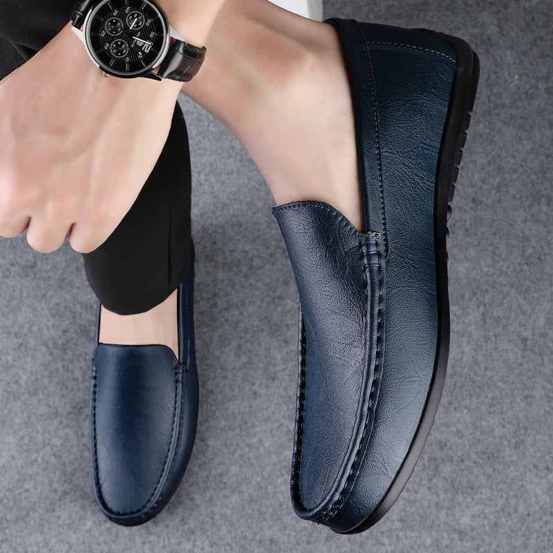 Naked Soles | Kaelric | Men's Leather Loafers – Refined Versatility