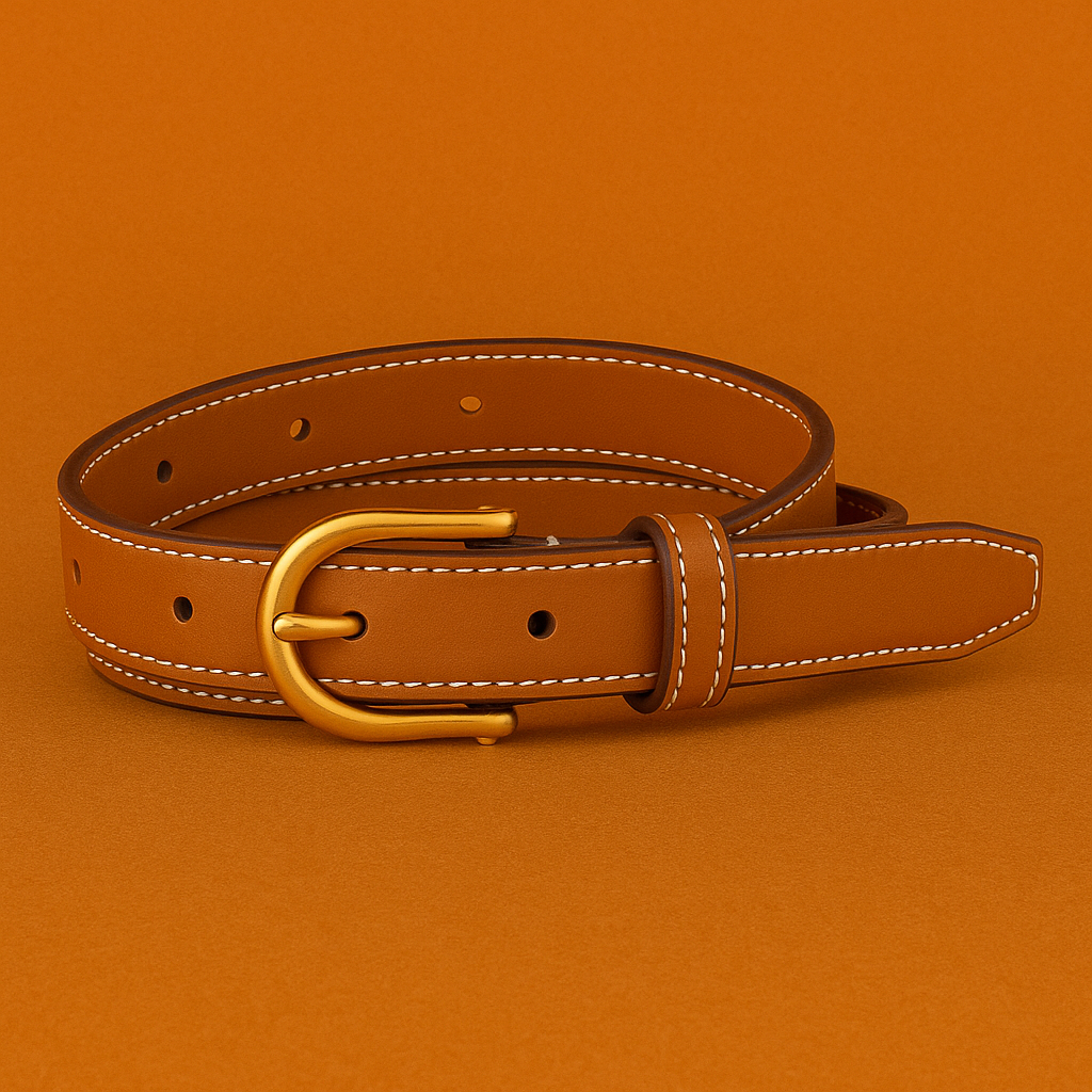 Naked Soles | KendiLuxe | Premium Leather Belt – London-Inspired Design