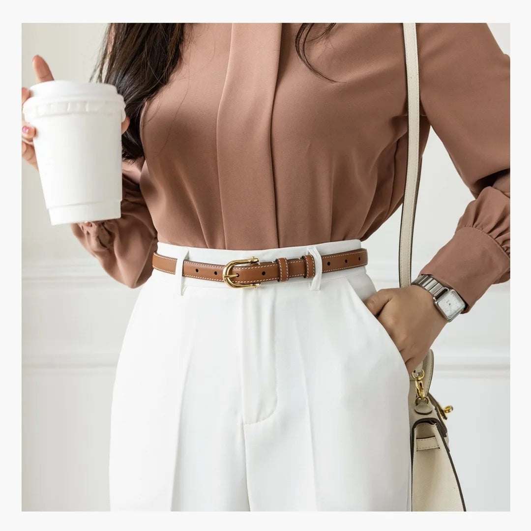 Naked Soles | KendiLuxe | Premium Leather Belt – London-Inspired Design