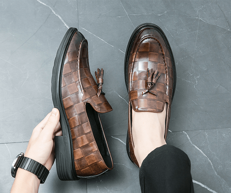 Naked Soles | LennarCozy | Leather Men's Slippers – Ultimate Comfort Feel