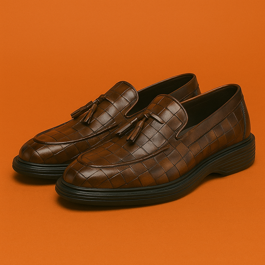 Naked Soles | LennarCozy | Leather Men's Slippers – Ultimate Comfort Feel