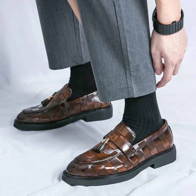 Naked Soles | LennarCozy | Leather Men's Slippers – Ultimate Comfort Feel