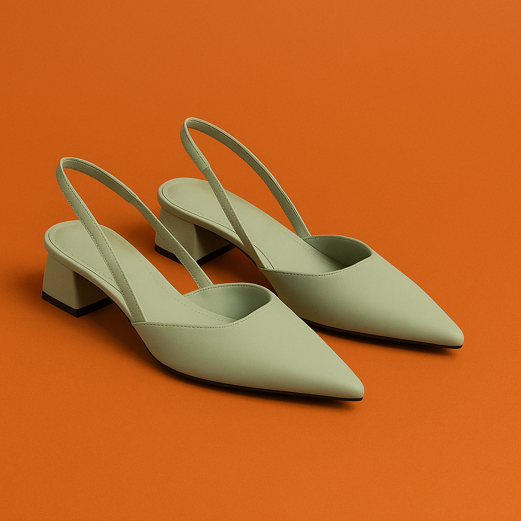 Naked Soles | LiraSling | Women's Slingback Heeled Sandals – Refined Comfort
