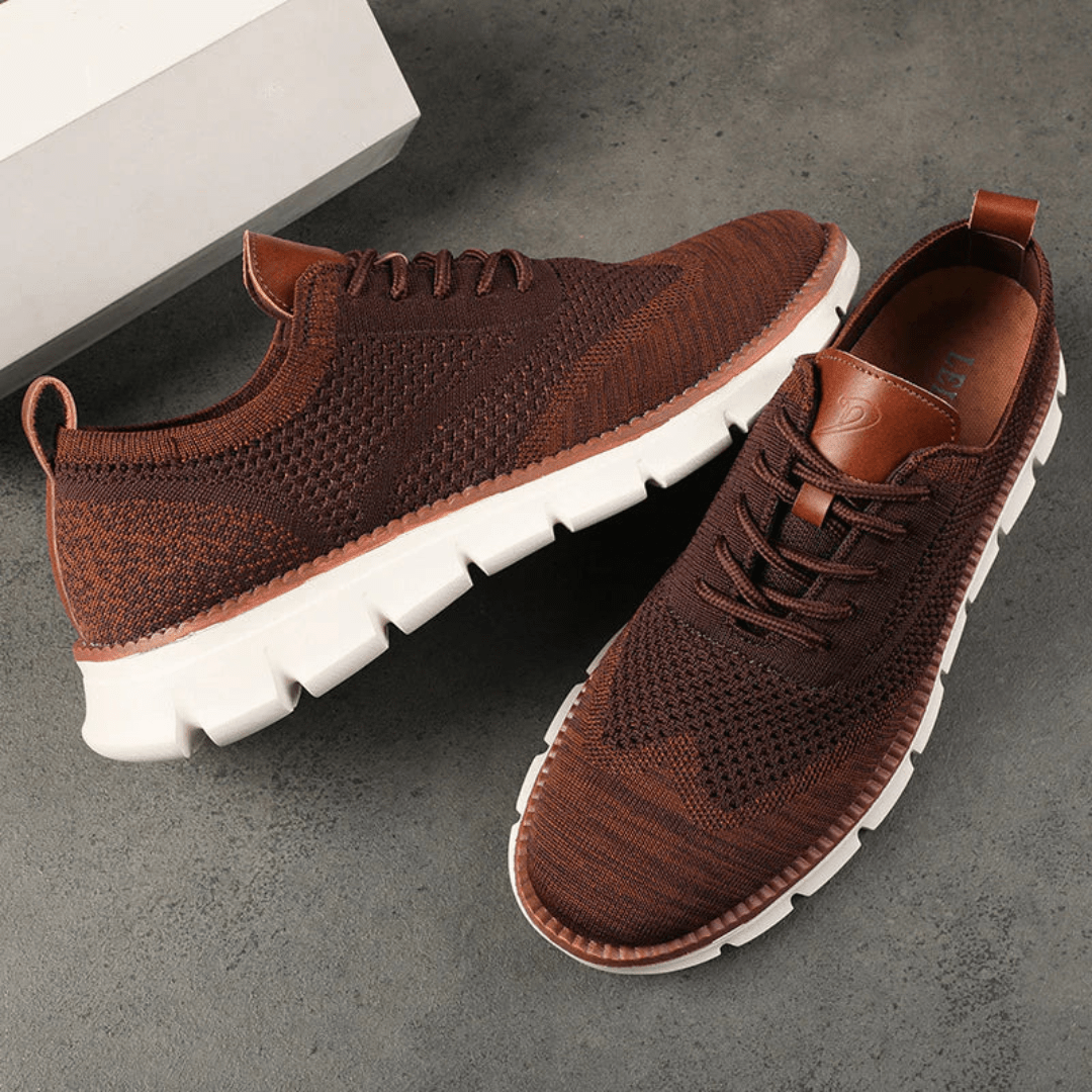 Naked Soles | MaddoxPace | Retro Padded Sneakers – Stylish Comfort for Men