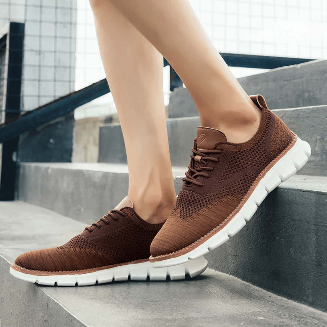 Naked Soles | MaddoxPace | Retro Padded Sneakers – Stylish Comfort for Men