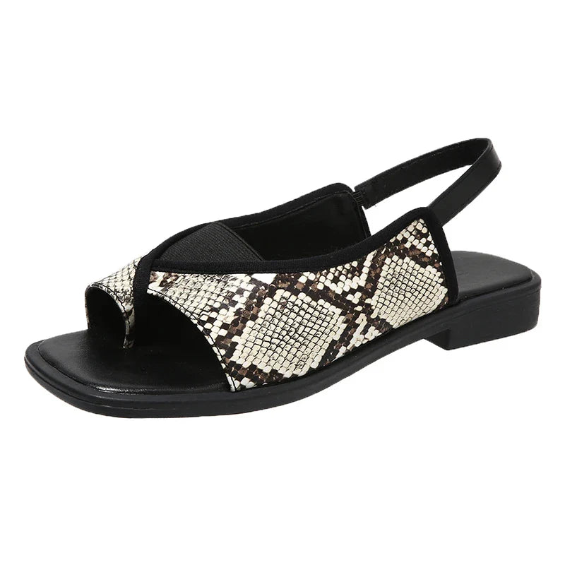 Naked Soles | MonoTread | Monochrome Contrast Sandals – Bold Look