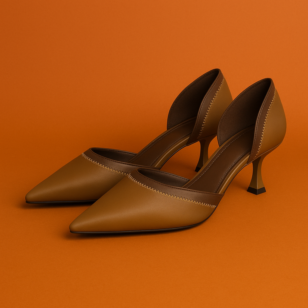 Naked Soles | ParisGlam | Women's Slim Heel Sandals – Effortless Sophistication