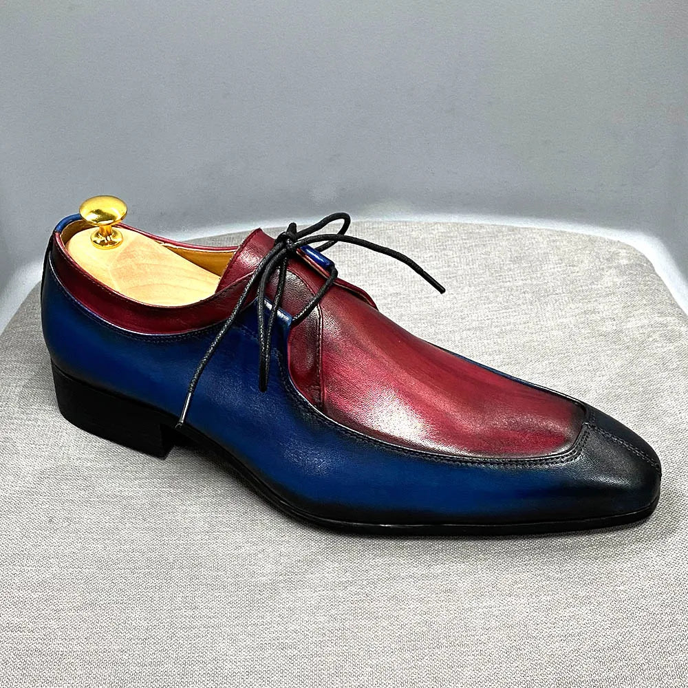 Naked Soles | RegalTread | Square-Toe Business Leather Shoes – Executive Look