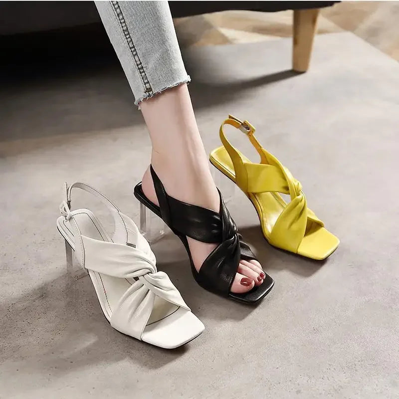 Naked Soles | StrappiGlam | Strappy Heels – Bold Detailing