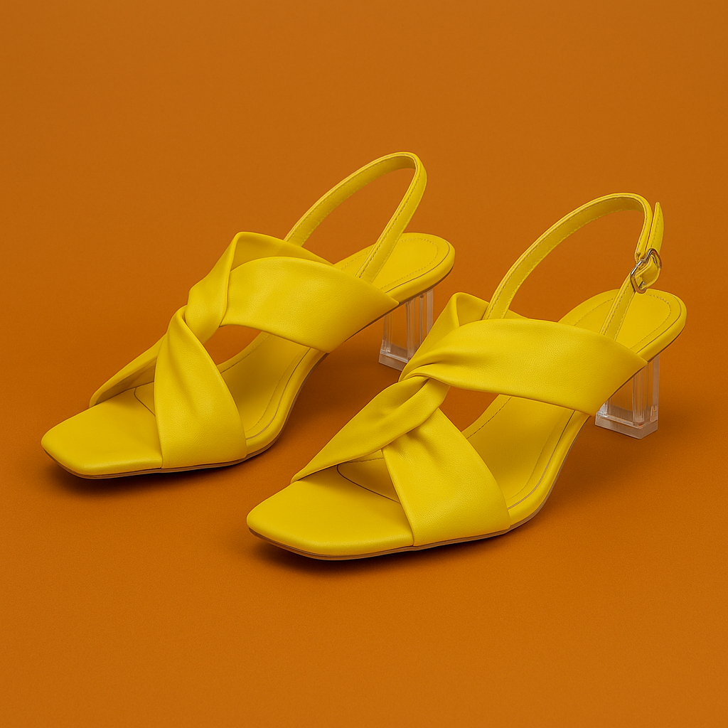 Naked Soles | StrappiGlam | Strappy Heels – Bold Detailing