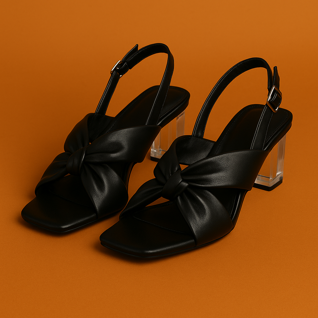 Naked Soles | StrappiGlam | Strappy Heels – Bold Detailing