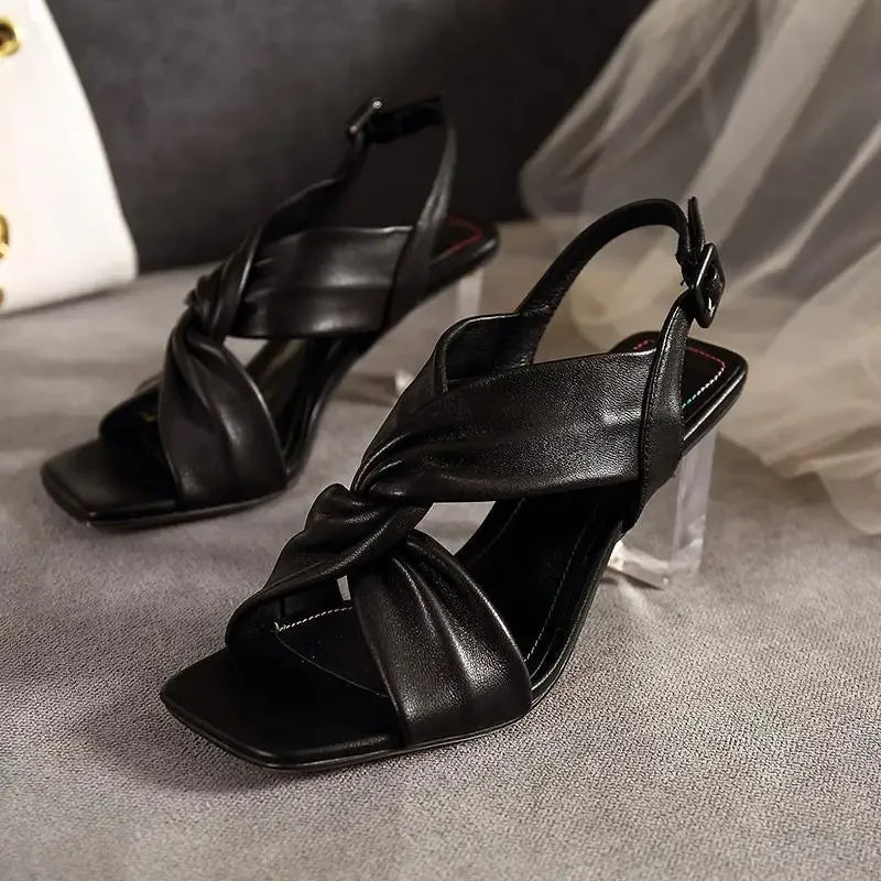 Naked Soles | StrappiGlam | Strappy Heels – Bold Detailing
