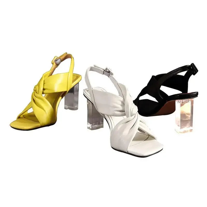 Naked Soles | StrappiGlam | Strappy Heels – Bold Detailing