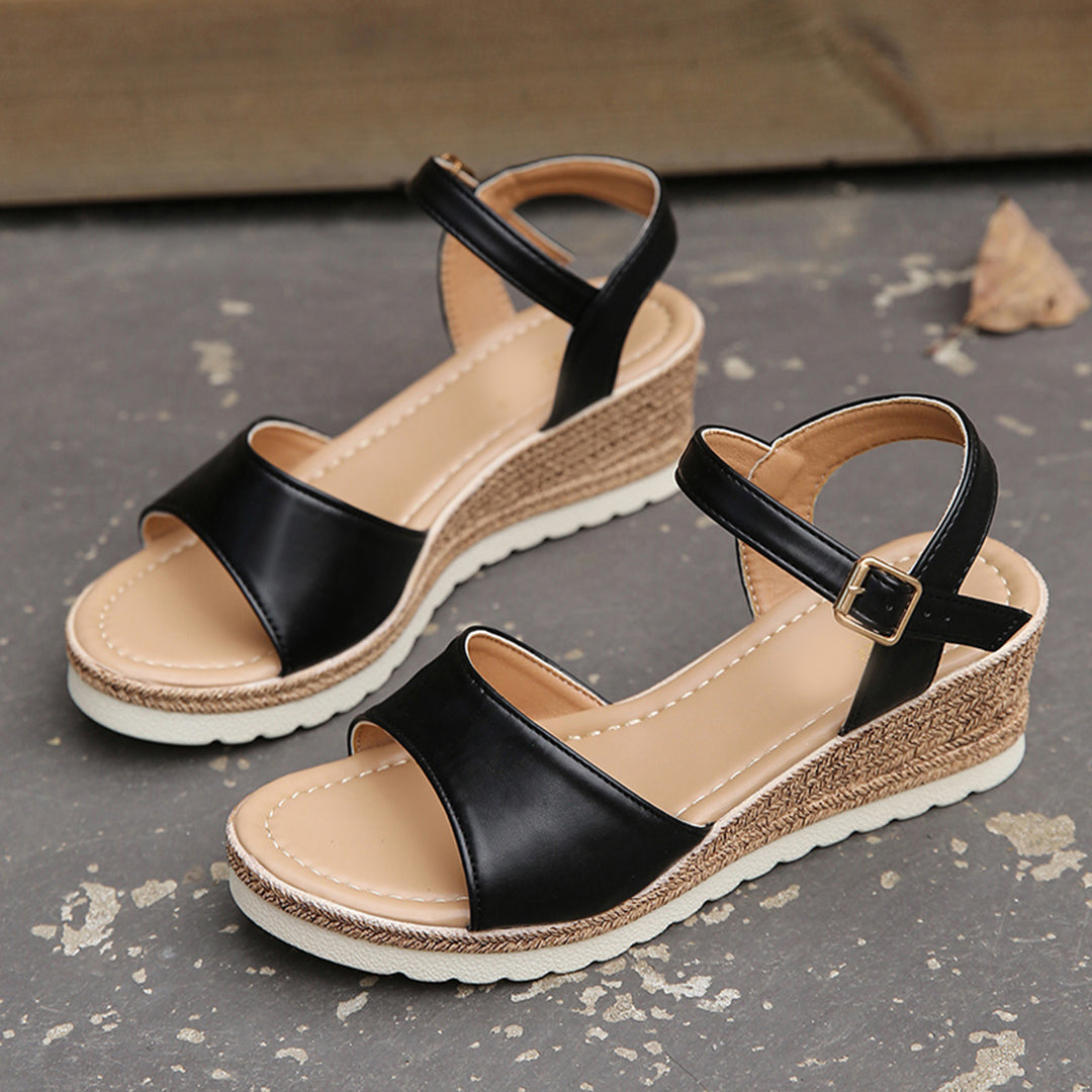 Naked Soles | Sunluxe | Women's Casual Wedge Sandals – Light & Elegant