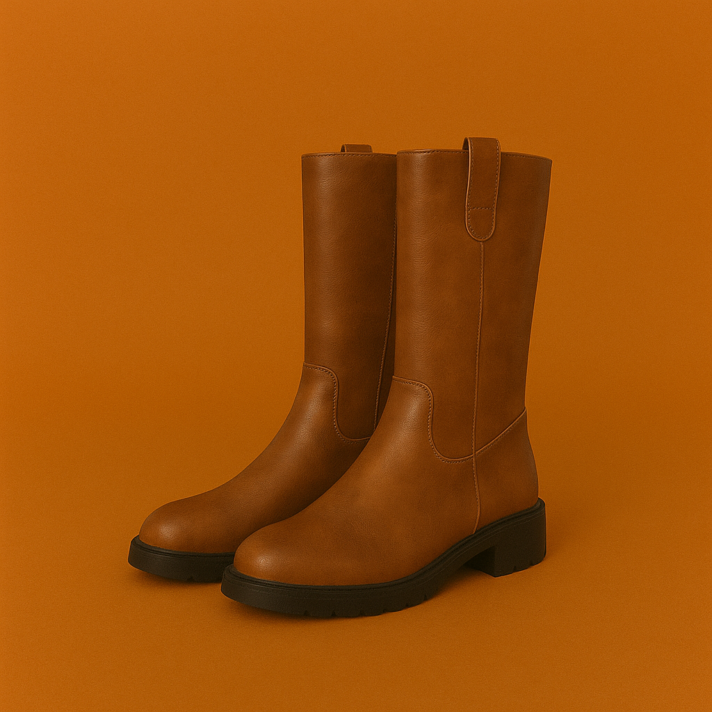 Naked Soles | Susel | Women's Mid-Calf Leather Boots