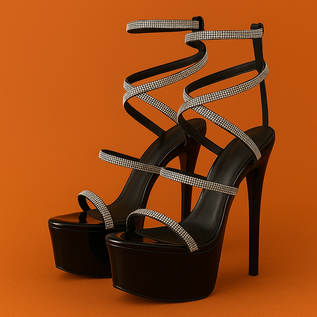Naked Soles | Vana | Women's Stiletto Heels – Statement Shine