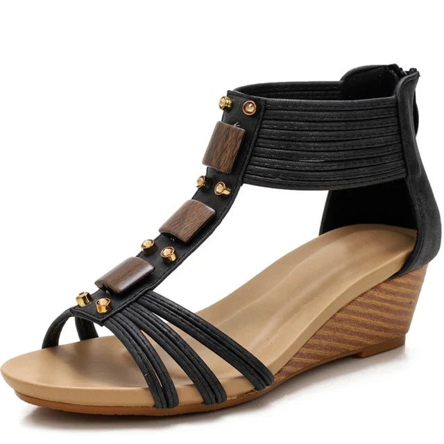 Naked Soles | VisbyWedge | Women's Wedge Sandals – Lightweight Lift
