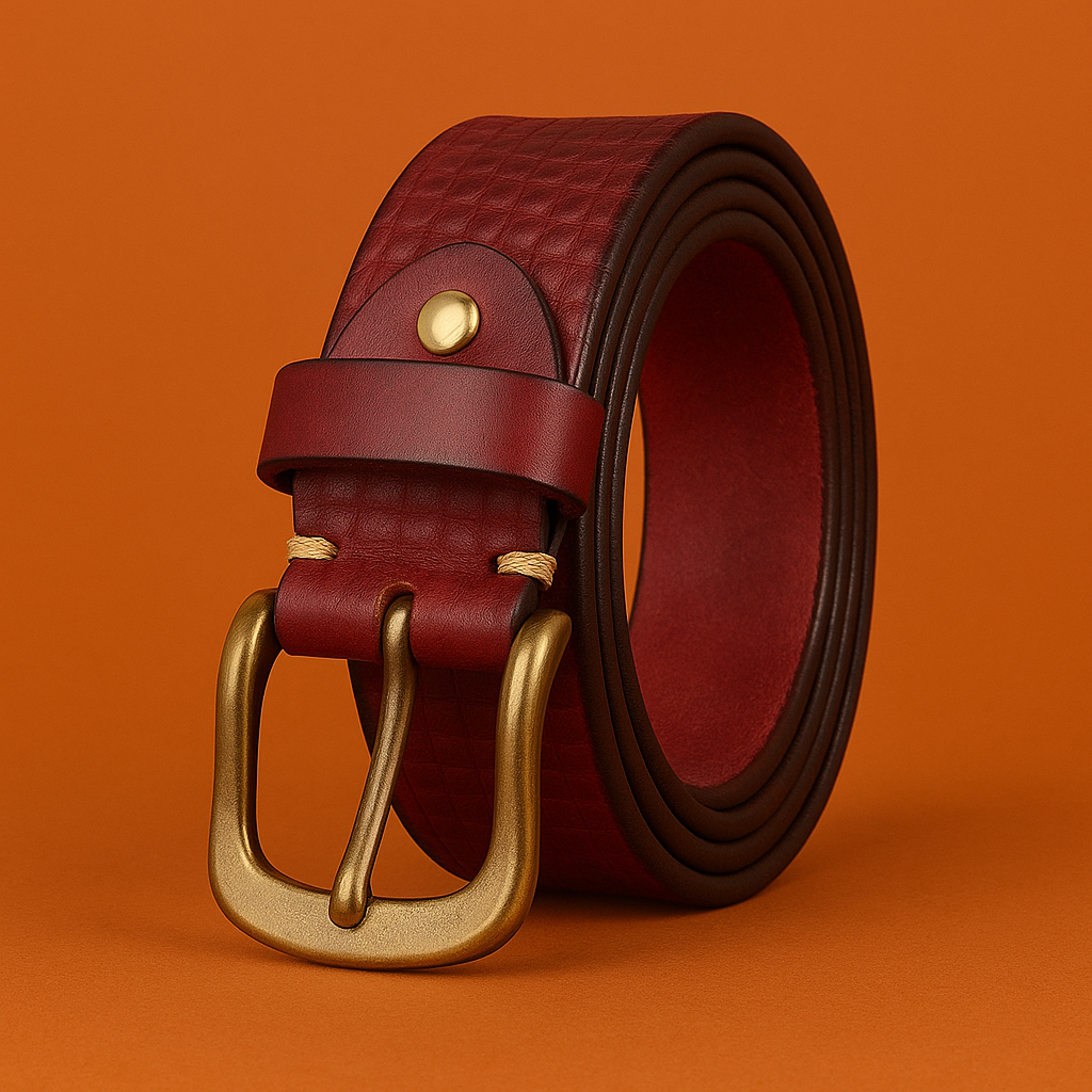Naked Soles | OutlawEdge | Full-Grain Leather Belt – Bold Everyday Wear