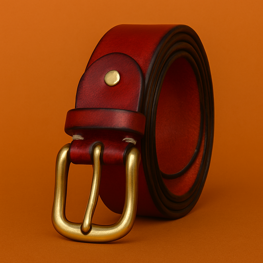 Naked Soles | AresForm | Men's Leather Belt – Structured Strength