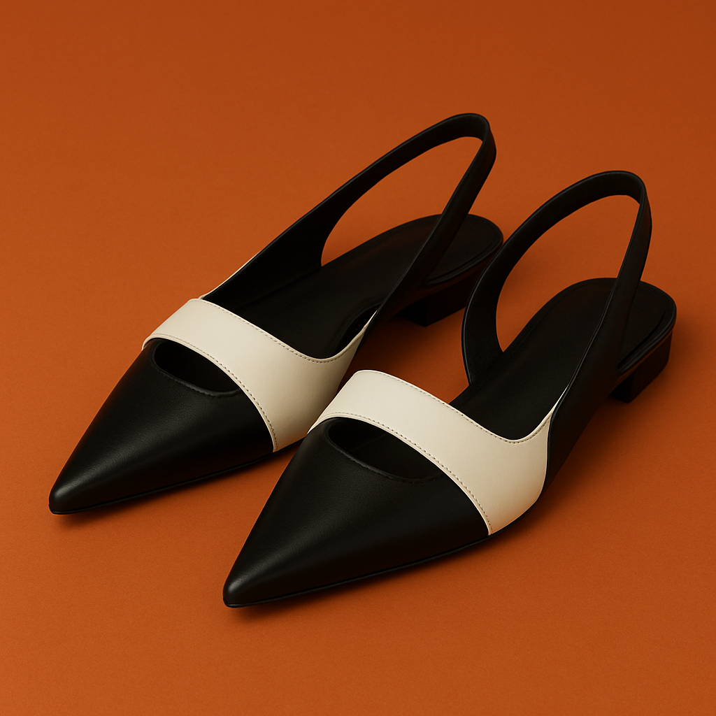 Naked Soles | ChicStep | Women's Pointed Toe Leather Slip-On Shoes – Effortless Elegance