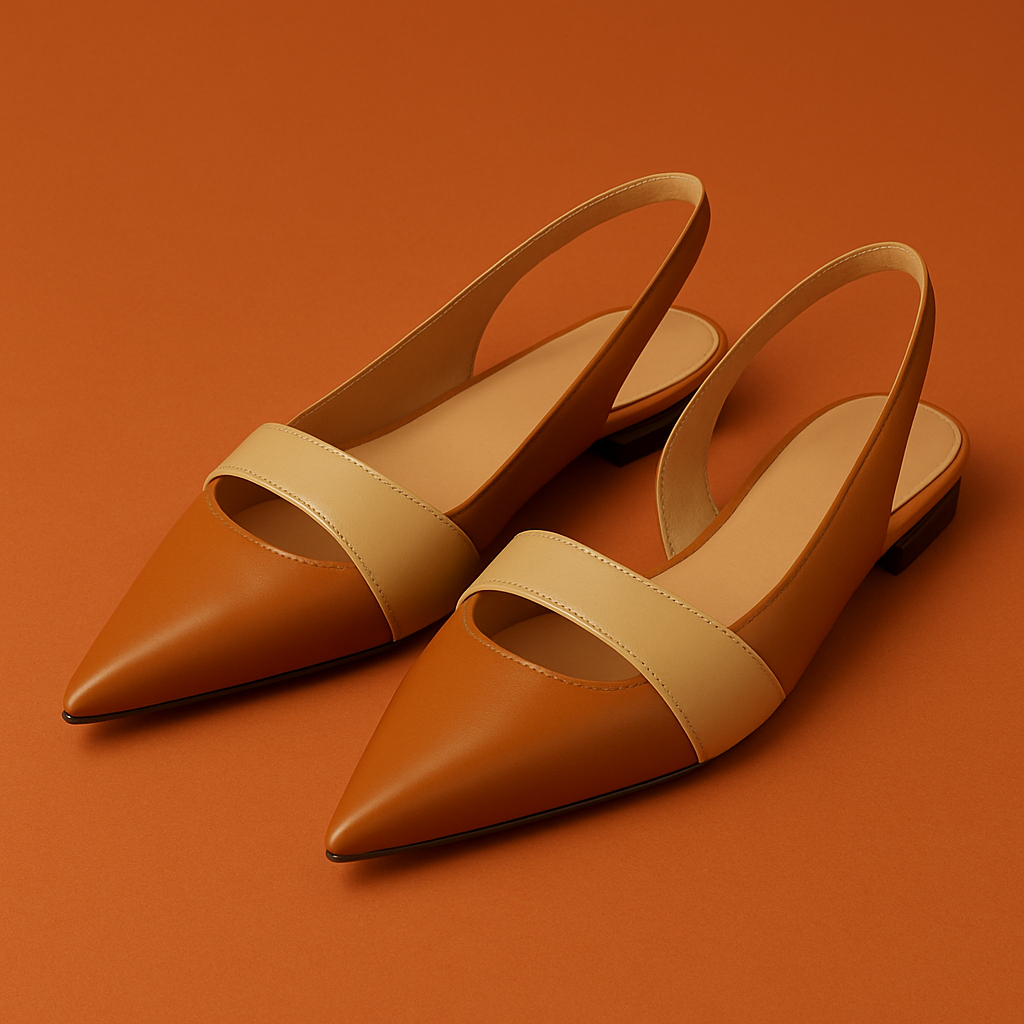 Naked Soles | ChicStep | Women's Pointed Toe Leather Slip-On Shoes – Effortless Elegance