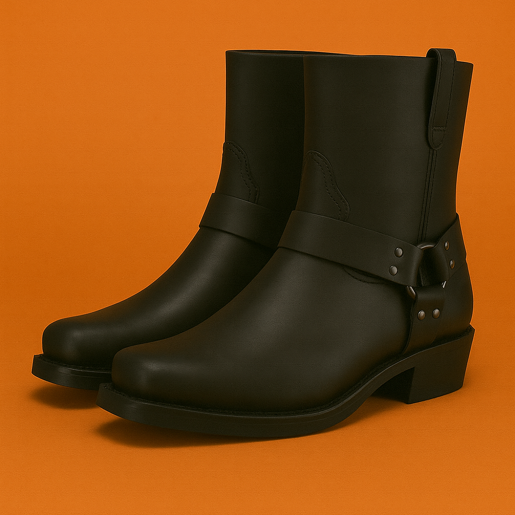 Naked Soles | AndreWest | Men's Cowboy Boots with Side Zipper – Western Flair