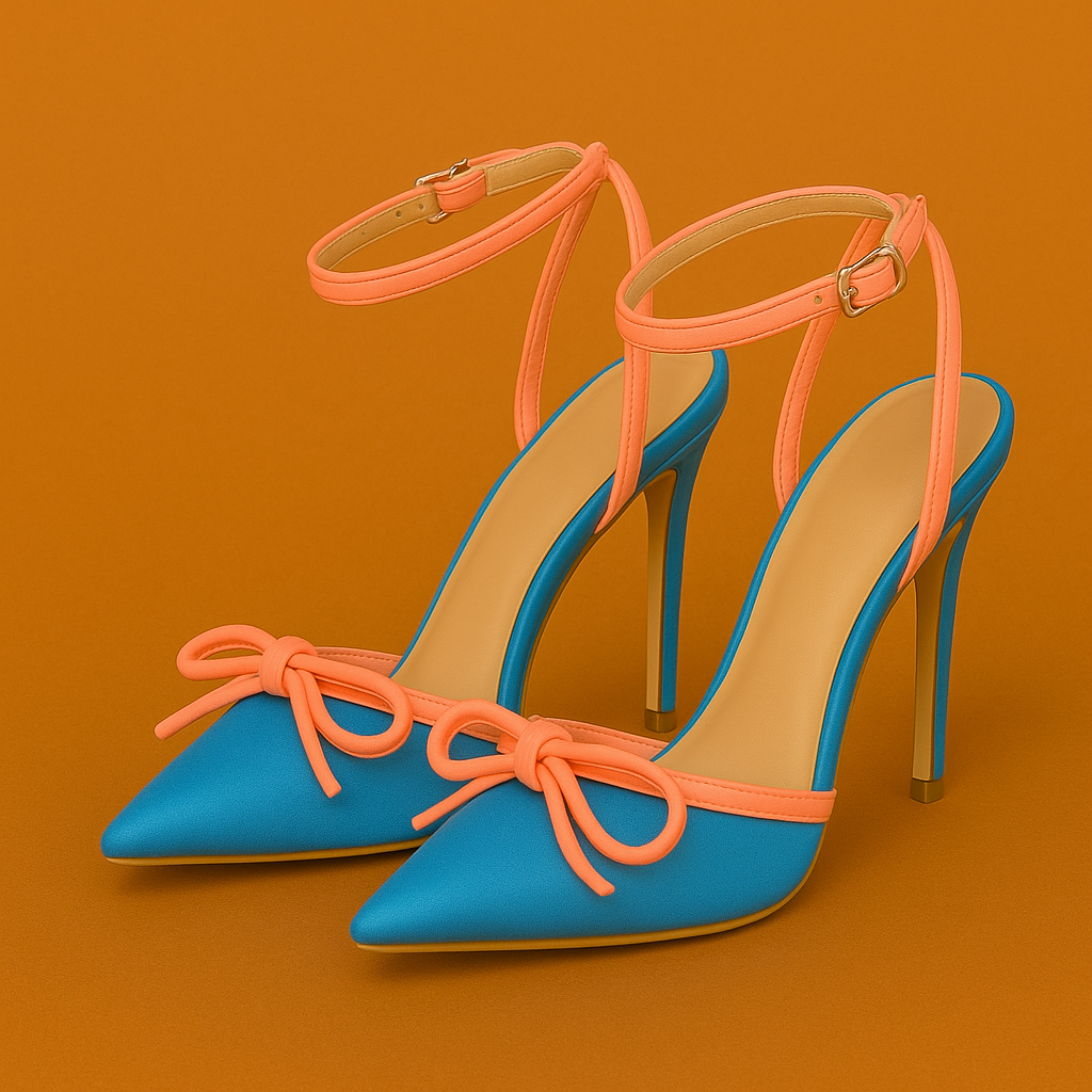 Naked Soles | Bellu | Women's Satin Stilettos – Luxe Finish