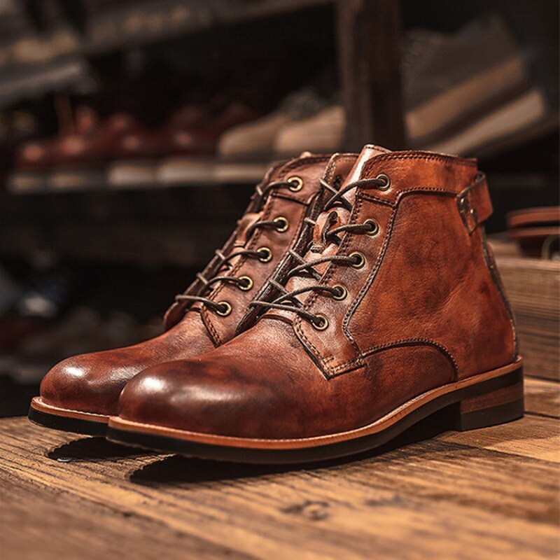 Naked Soles | ClyCare | Men's Leather Boots – Orthopaedic Wear Design