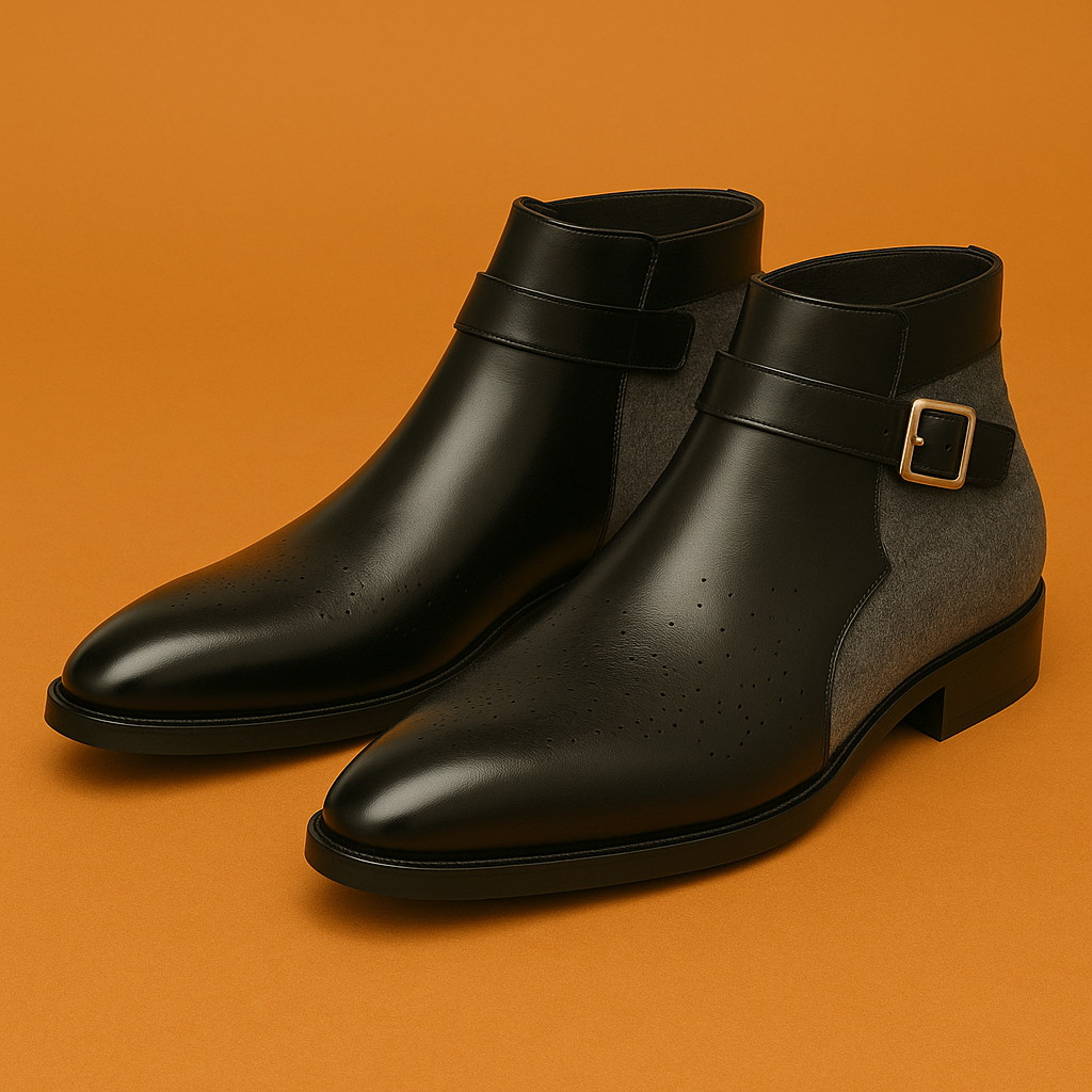Naked Soles | Darian | Men's Leather Ankle Boots – Summer Ready
