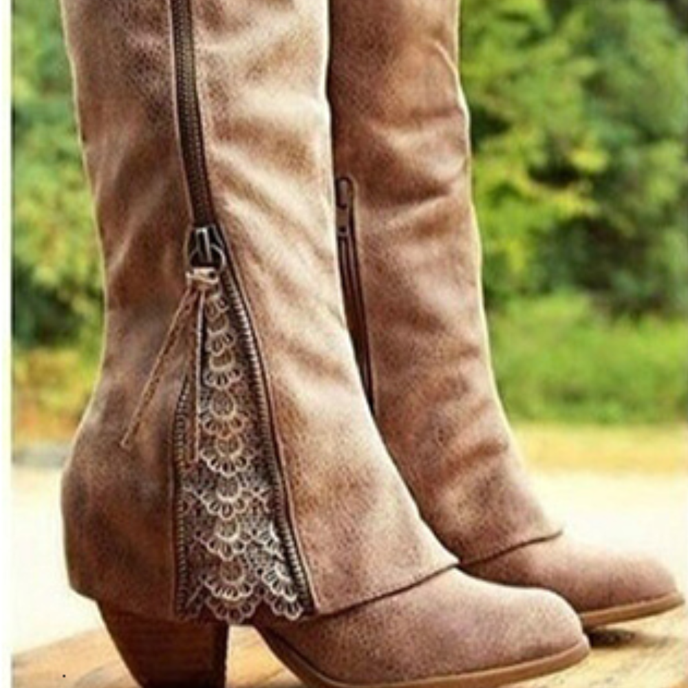 Naked Soles | Elara | Women's Elegant Summer Heeled Boots – Chic & Refined