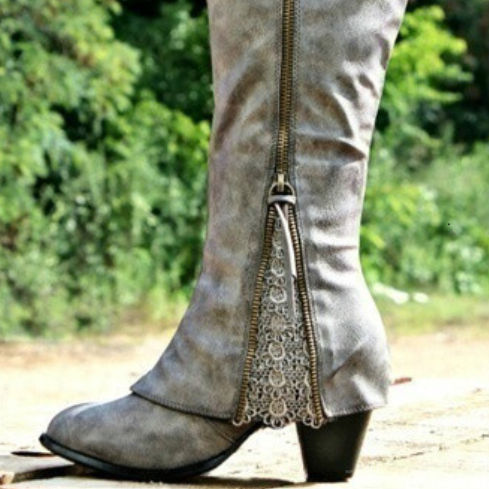 Naked Soles | Elara | Women's Elegant Summer Heeled Boots – Chic & Refined