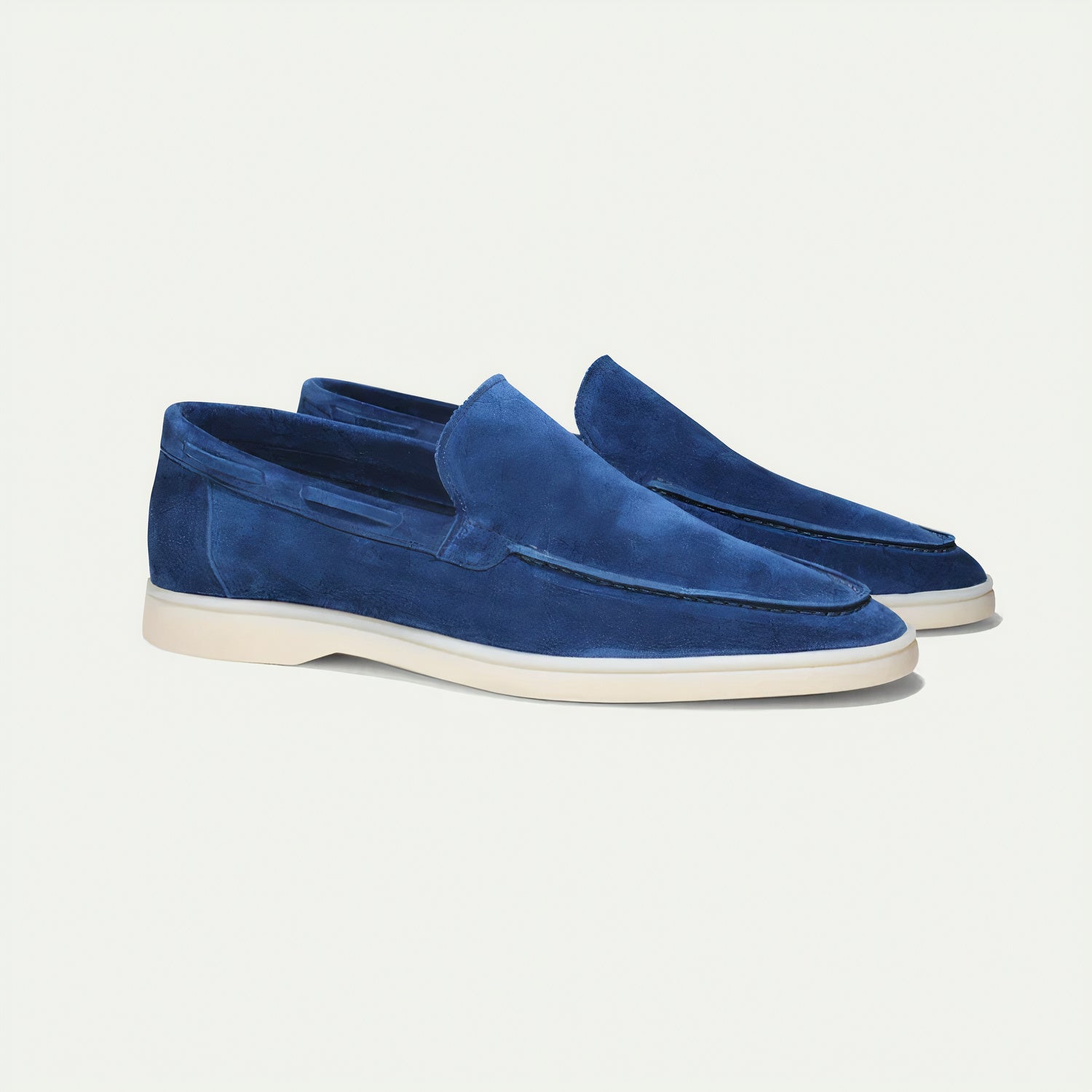 Naked Soles | ElmoSuede | Brown Suede Loafers for Men – Timeless Style