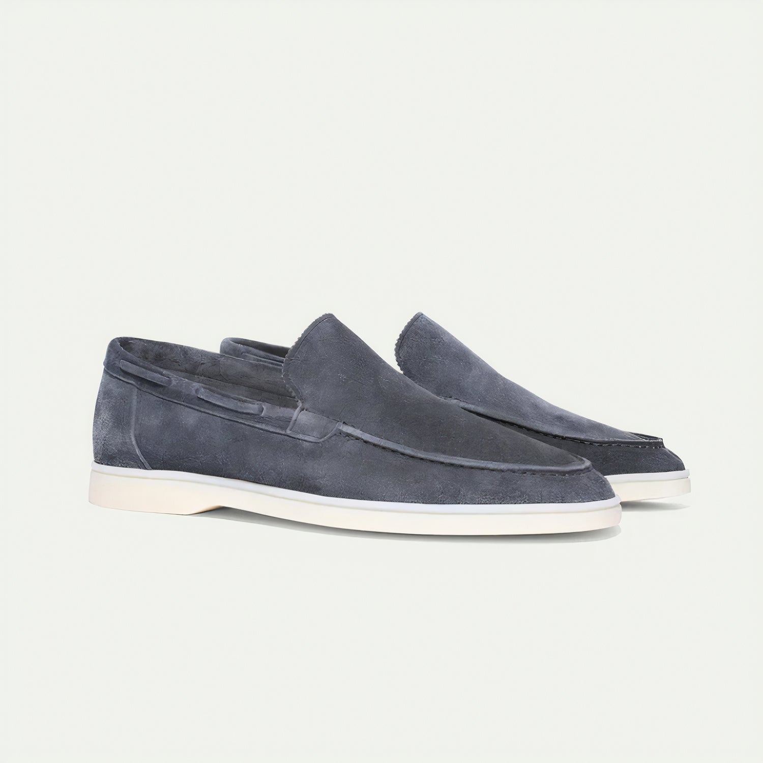 Naked Soles | ElmoSuede | Brown Suede Loafers for Men – Timeless Style