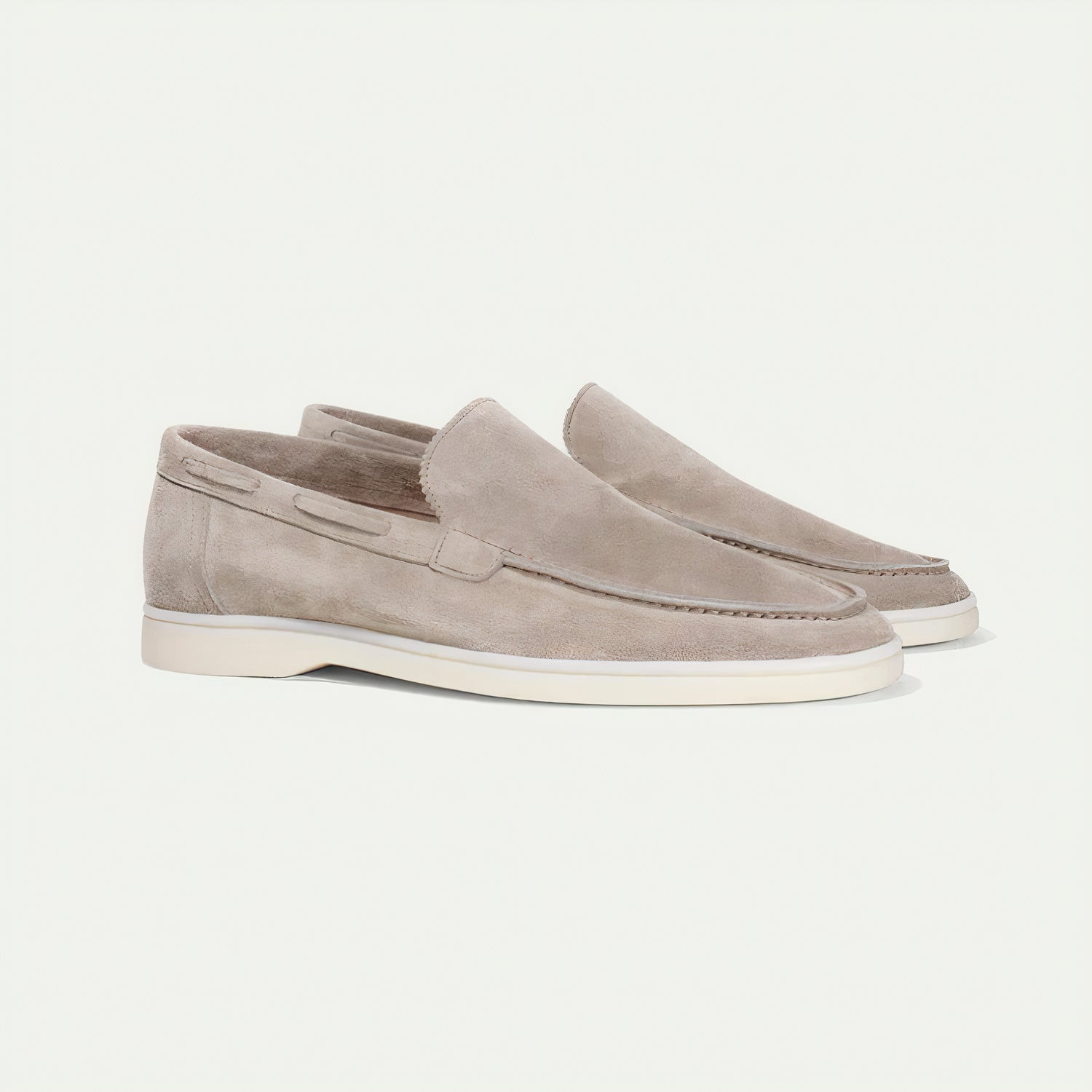 Naked Soles | ElmoSuede | Brown Suede Loafers for Men – Timeless Style